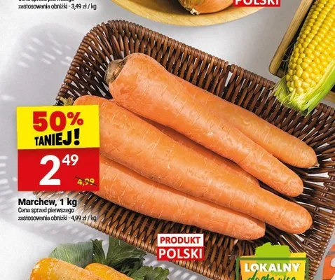Marchew polska promocja w Twój Market