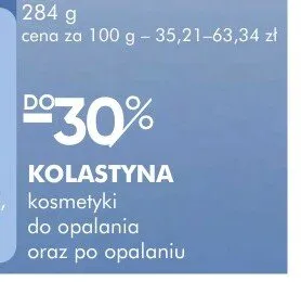 Kosmetyki do opalania oraz po opalaniu KOLASTYNA promocja w Super-Pharm