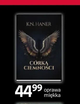 Książka Córka ciemności K.N. Haner promocja w Empik