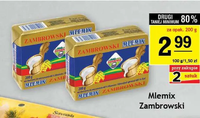 Mlemix Zambrowski promocja w Gram Market