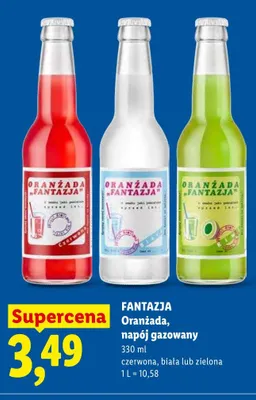 Napój gazowany ORANŻADA WYBOROWA Vitamizu promocja w Lidl