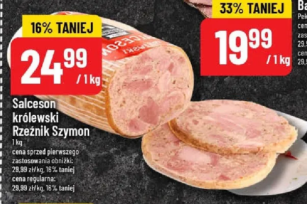 Salceson królewski Rzeźnik Szymon promocja w POLOmarket