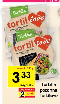 Tortilla pszenna Tortilove promocja w Gram Market
