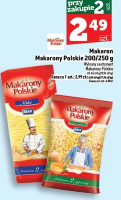 Makaron Makarony Polskie promocja w TOPAZ
