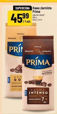 Kawa ziarnista Prima promocja w POLOmarket