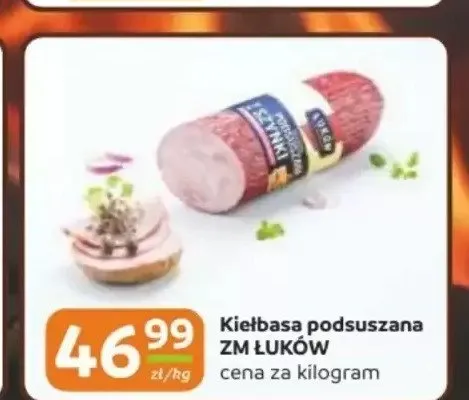 Kiełbasa podsuszana ZM Łuków promocja w Gama