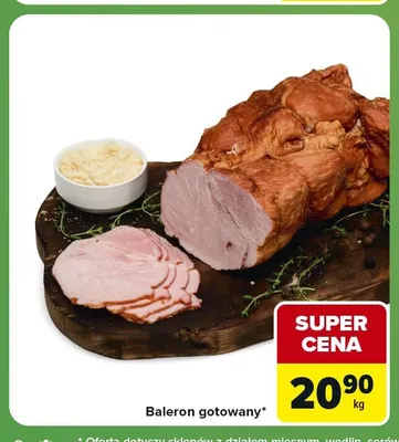 Baleron gotowany promocja w Carrefour Express