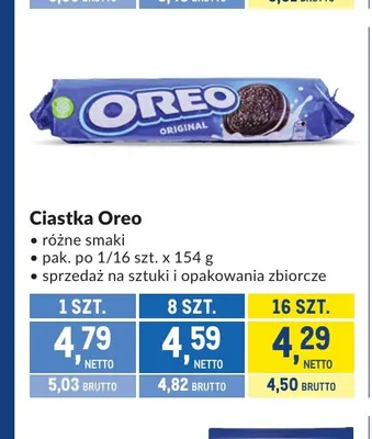 Ciastka Oreo promocja w Makro