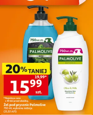 Żel pod prysznic Palmolive Naturals Olive & Milk promocja w Auchan