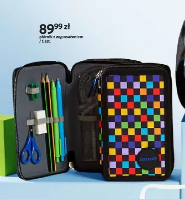 Piórnik z wyposażeniem Square Style promocja w Empik