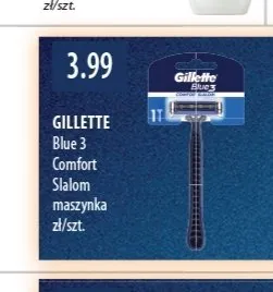 Maszynka do golenia Gillette Blue 3 Comfort Slalom promocja w Drogerie Laboo