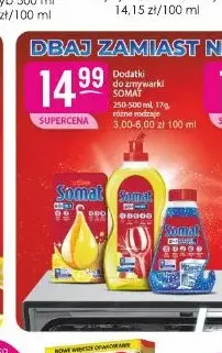 Dodatki do zmywarki Somat promocja w Drogerie Jasmin