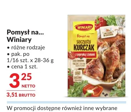 Pomysł na... Winiary promocja w Makro