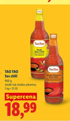 Sos chili słodko-pikantny Tao Tao promocja w Lidl