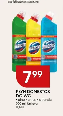 Płyn Domestos do WC citrus promocja w Chata Polska