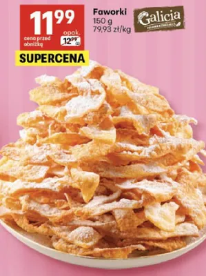 Faworki promocja w Delikatesy Centrum