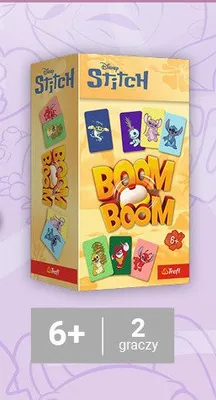 Gra rodzinna Boom Boom Stitch Trefl promocja w Smyk