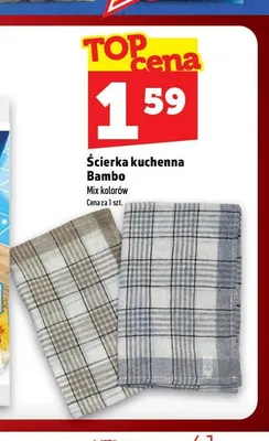 Ścierka kuchenna Bambo promocja w TOPAZ