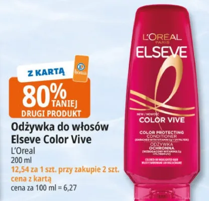 Odżywka do włosów Elseve Color Vive L'Oreal promocja w Leclerc