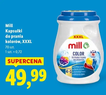 Kapsułki do prania promocja w Lidl