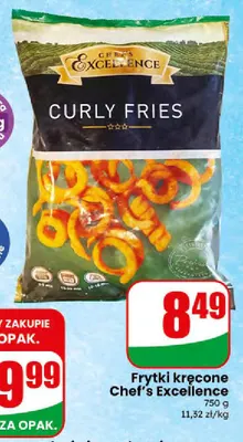 Frytki kręcone Chef's Excellence promocja w Dino