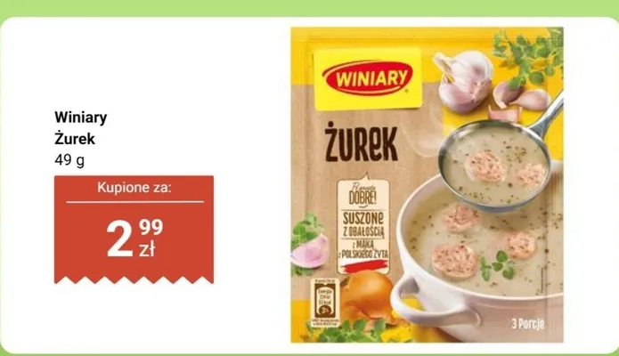 Żurek promocja w Biedronka