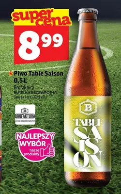 Piwo Brofaktura Table Saison promocja w TOPAZ