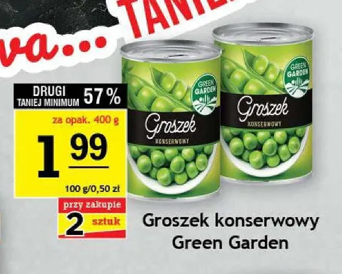 Groszek konserwowy Green Garden promocja w Gram Market