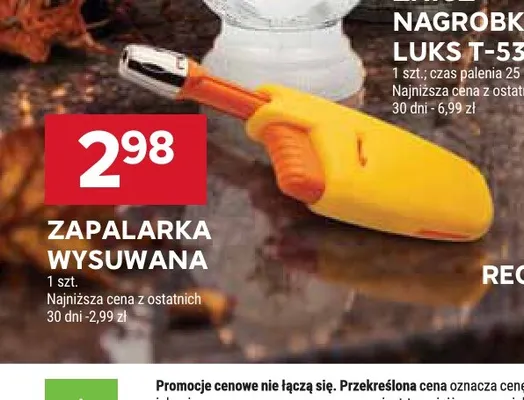Zapalarka wysuwana promocja w Stokrotka