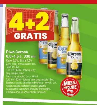 Piwo Corona Cero promocja w Twój Market
