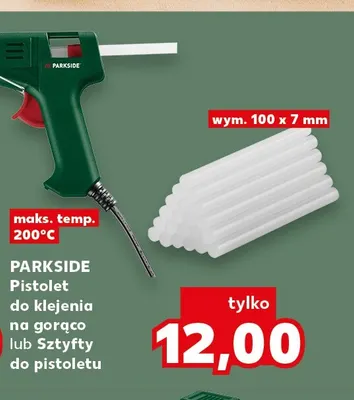 Sztyfty do pistoletu do klejenia na gorąco Parkside promocja w Kaufland