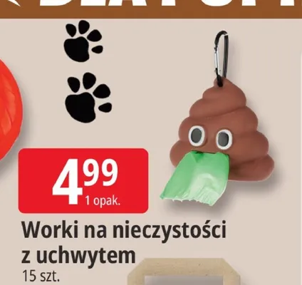 Worki na nieczystości z uchwytem promocja w Leclerc