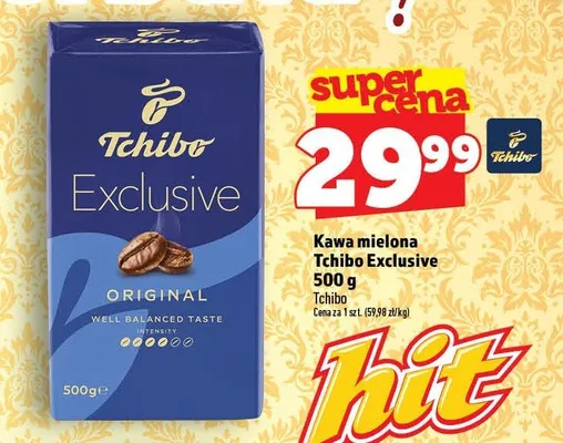 Kawa mielona Tchibo Exclusive Original promocja w TOPAZ