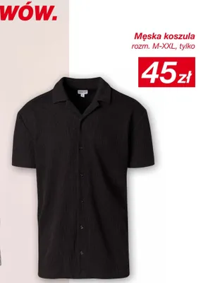 Męska koszula promocja w KiK
