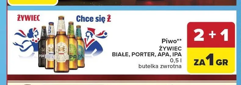 Piwo Żywiec IPA promocja w Carrefour