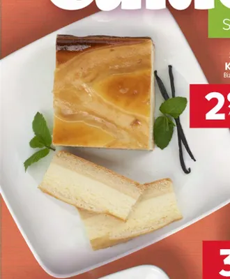 Sernik kratka Bizon promocja w Stokrotka
