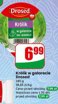 Królik w galarecie promocja w Dino