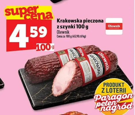 Krakowska pieczona z szynki Olewnik promocja w TOPAZ
