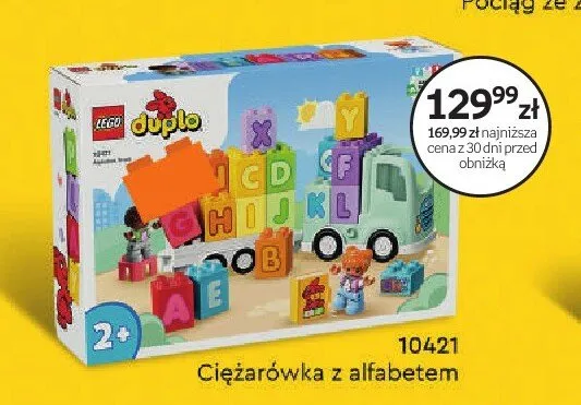 Klocki LEGO 10421 Ciężarówka z alfabetem promocja w Empik
