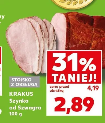 Szynka od Szwagra Krakus promocja w Kaufland
