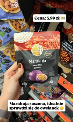 Marakuja suszona Asia Flavours promocja w Biedronka