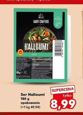 Ser Halloumi Dairy Crafters promocja w Kaufland