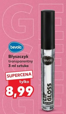 Błyszczyk transparentny bevola promocja w Kaufland