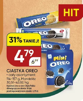 Ciastka Oreo promocja w Chata Polska