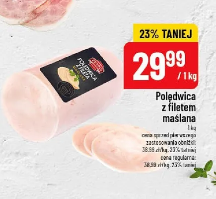 Polędwica z filetem maślana promocja w POLOmarket