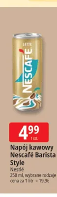 Napój kawowy Nescafé Barista Style promocja w Leclerc
