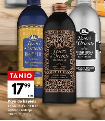 Płyn do kąpieli Tesori d'Oriente Aegyptus promocja w Intermarche