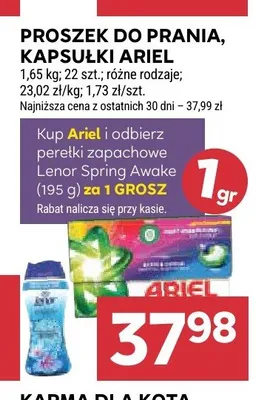Proszek do prania Ariel promocja w Stokrotka