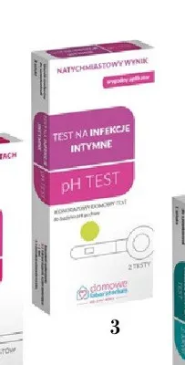 Test na infekcje intymne pH Test Domowe Laboratorium promocja w Hebe