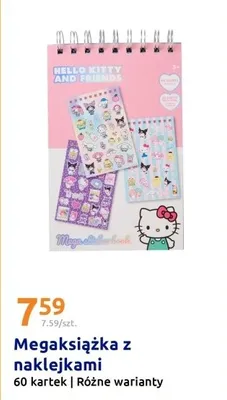 Megaksiążka z naklejkami 60 kartek promocja w Action